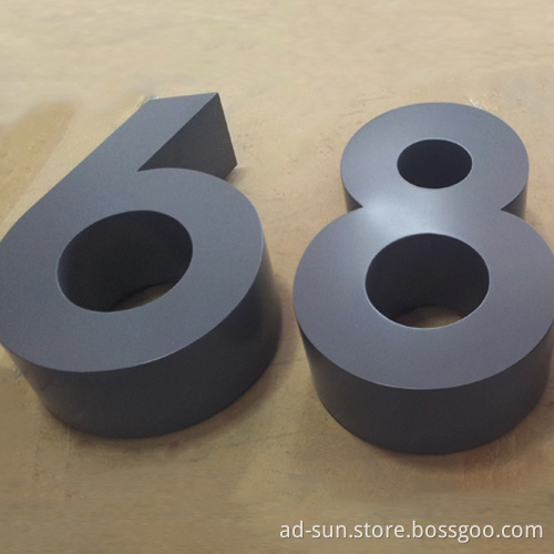 Built up 3D Metal Stainless Steel Letter